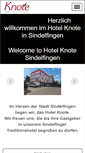 Mobile Screenshot of hotel-knote.com